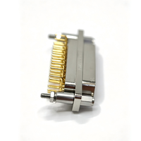Connecteur micro-rectangulaire J30J-51ZKN à broches torsadées, 51 broches, pour insertion droite sur circuit imprimé