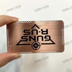 Tarjetas de Visita Profesionales de Aluminio Grueso con Diferentes Números, Espejo Dorado, Metal, para Restaurante - Product Image 5