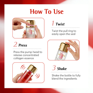 Produits de soin de la peau en marque privée, sérum <span class=keywords><strong>double</strong></span> pour le visage innovant au saumon PDRN NAD, anti-âge, éclaircissant, raffermissant, avec PDLA - Product Image 4