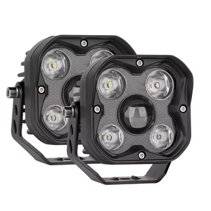 ไฟหน้า LED สีขาวสว่างมาก3.<span class=keywords><strong>2</strong></span>นิ้วสำหรับรถยนต์ SUV ออฟโรดรถ ATV UTV บัส9-30V 6000K อุณหภูมิสี - Product Image 1