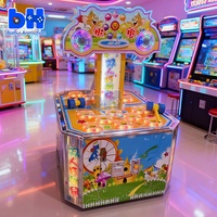 Machine de jeu d'arcade à monnayeur Baihui Animation Two Person Hammer Strike avec garantie d'un an