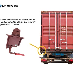 Contenedor de Envío de Acero con Cierre Manual de Bajo Precio para Chasis, Tipo Soldado, Venta al por Mayor - Product Image 6