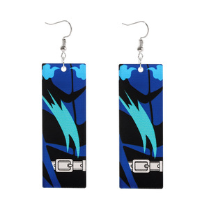 Pendientes de Acrílico de Anime Demon Slayer <span class=keywords><strong>Kimetsu</strong></span> <span class=keywords><strong>No</strong></span> <span class=keywords><strong>Yaiba</strong></span> Kamado Tanjirou, Accesorios de Cosplay, Unisex, Juguete de Dibujos Animados, Temática de Películas y TV - Product Image 2