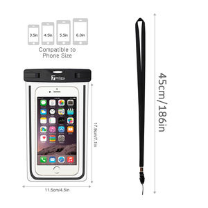 กระเป๋าใส่โทรศัพท์มือถือลอยน้ำได้สำหรับเล่นกีฬาลอยน้ำได้กระเป๋ากันน้ำเรืองแสงโลโก้ออกแบบได้ตามที่ต้องการ - Product Image 2