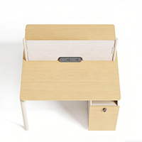 Bureau extensible moderne très vendu, design simple, poste de travail convertible pour 4, 6 ou 8 personnes