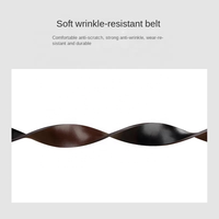 Ceinture décontractée pour homme de haute qualité, production personnalisée, avec boucle à ardillon en alliage, élégante, en TPU et simili cuir