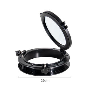 Usine En Gros Marine Matériel ABS En Plastique Plaque D'inspection De Pont Trappe Ouverture Ronde Hublot De Hublot pour Bateau RV - Product Image 1