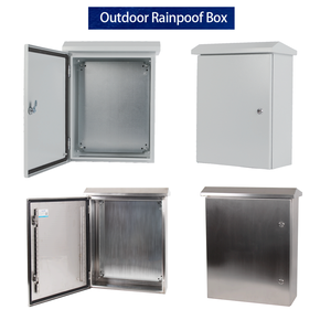 Caja Eléctrica de Acero Laminado en Frío, Nueva y Original, en Stock, 23.6'' x 20'' x 8'', para Interior/Exterior, con Placa de Montaje - Product Image 6