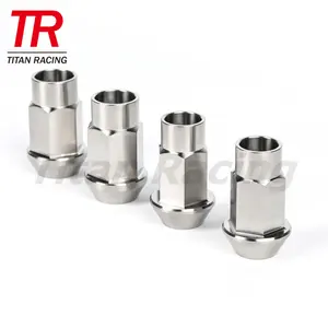 M12 X 1.25 Gr5 Titanium Lug Moer Voor Racen