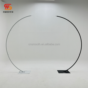 <strong>Wedding</strong> Props Metal White Arch <strong>Backdrop</strong> <strong>Stand</strong> Black Hanging Chandelier <strong>Stand</strong> for <strong>Wedding</strong> Event Decoration - Product Image 2