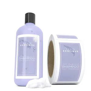 Etiketten aufkleber druck für Shampoo-Hands eife und täglicher Produkte ti ketten aufkleber