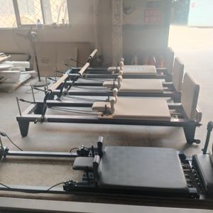 Machines pilates équipement de gymnastique lit blanc aluminium métal maison aluminium Pilates Reformer - Product Image 6