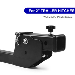 Adaptador plegable de montaje en enganche de remolque, 2 ", para silla de ruedas de carga, capacidad de peso: 500 libras - Product Image 5