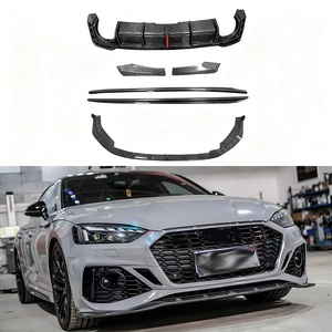 Kit Carrozzeria in Fibra di Carbonio per Auto: Diffusore Posteriore, Splitter Anteriori, Minigonne Laterali per <span class=keywords><strong>Audi</strong></span> <span class=keywords><strong>A5</strong></span> S5 RS5 B9.5 2021 2022 2023 2024 2025 - Product Image 1