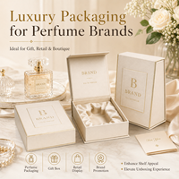 Boîte cosmétique de luxe personnalisée pour parfum, ouverture en V, noir mat, fermeture magnétique rigide, doublure en éponge, écologique, logo personnalisé