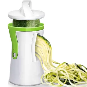 1PC Blades Vegetable Spiralizer Slicer Twister Handheld Spiral Cutter Fruit Grater Cooking Tools Spaghetti Pasta Kitchen Gadget