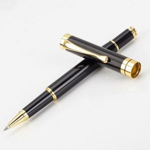 Luxury Collection Hotel Metal Rollerball Pen With Custom Logo Laser Engraving Black Blue Ink 0.7/1.0Mm Tip-<b>Gift</b> Box Set - Product Image 2
