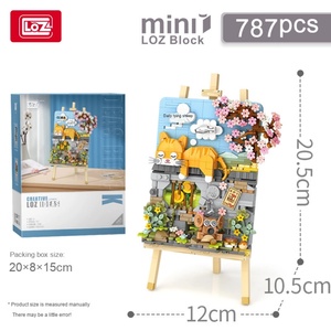 Tren de Juguete de Plástico Pequeño, Rompecabezas 3D, Modelo para Armar a Mano, Juguete Educativo, Regalo, Venta al por Mayor, OEM, Adorno, Bloques de Construcción de Tren de Primavera - Product Image 6