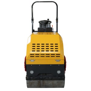 Le petit rouleau compresseur standard EPA a une forte force de vibration et l'opération de changement de vitesse en continu est simple, applicable aux sols durs - Product Image 2