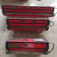 Machine de vulcanisation de joint de bande transporteuse de refroidissement par air