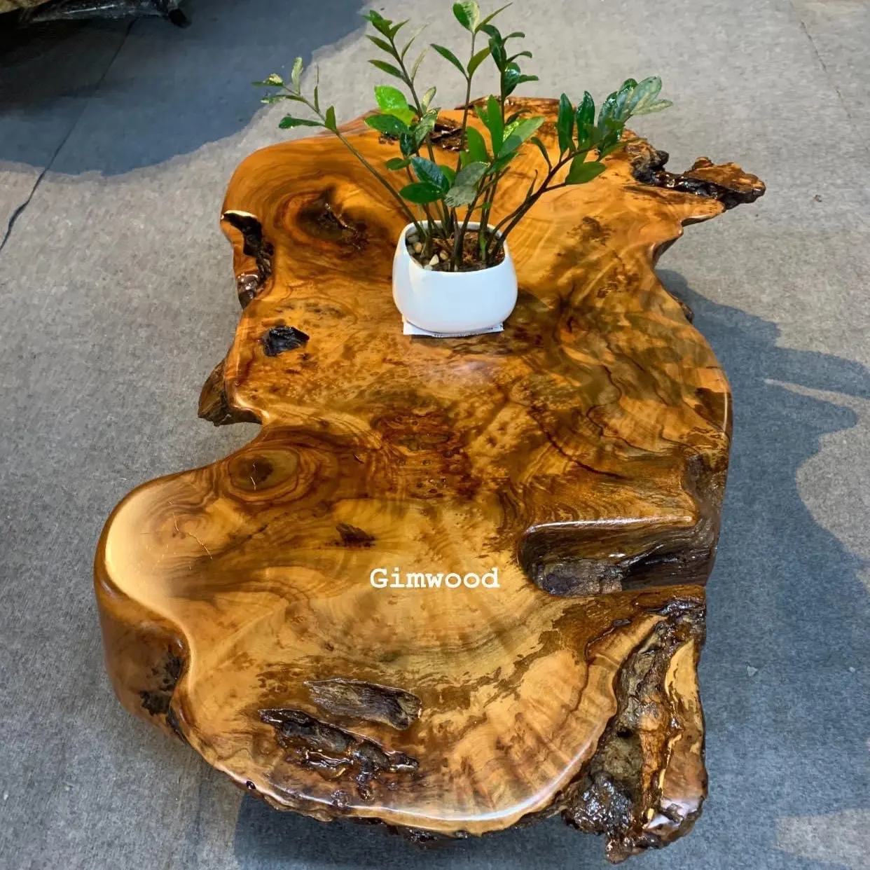 WHOLESALE LIVE EDGE/STRAIGHT/BURL SOLID WOOD SLAB TABLE MORDEN STYLE MANUFACTURED IN VIETNAM WHATSAPP + 84373635126