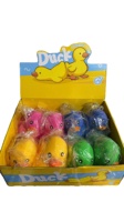 Nouvelle Peluche Canard Mignon et Coloré, Jouet Anti-Stress Kawaii en Peluche Canard Jaune Géant à Presser