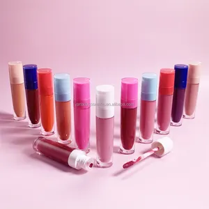 Best Verkopende Waterdichte Niet-Plakkerige Cup 24 Uur Langdurige Hoge Pigment Vloeibare Lipsticks Mat Vloeibare Matte Lippenstift