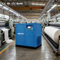 Compresseur d'air VSD 7,5 kW, fournisseur de compresseurs d'air, petits compresseurs d'air à vis, 12 bars, 10 bars
