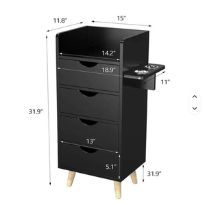 Multi-purpose <b>Cart</b> With Wheels Professional Beauty Salon Furniture Metal Laboratory Trolley Storage <b>Tool</b> Spa Auxiliary Drinks - Product Image 6