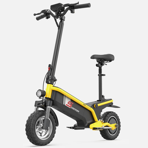 China 500W motor potente de dos ruedas 10 pulgadas grasa de neumáticos de carretera <span class=keywords><strong>scooter</strong></span> Eléctrico CON ASIENTO desmontable - Product Image 1