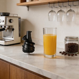 Extracteur de jus à froid YC-142, presse-agrumes à mastication avec grande <span class=keywords><strong>goulotte</strong></span> d'alimentation, séparateur de pulpe automatique <span class=keywords><strong>pour</strong></span> fruits et légumes - Product Image 2