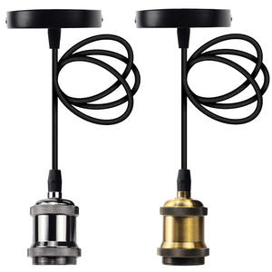 Plafonnier led en fil de cuivre, ampoules E27, G80, G95, G125, ST64, <span class=keywords><strong>lampe</strong></span> plafonnier, éclairage d'intérieur, décoration pour la maison, une fête, un hôtel ou un mariage - Product Image 4