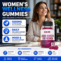 Gummies bien-être pour femmes en marque privée |   Fabricant OEM ODM de compléments alimentaires à base de plantes