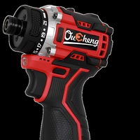 Perceuse sans fil DC à moteur sans balais, 2 vitesses 400-1600 tr/min, 5C 1500 mAh, perceuse électrique portable rechargeable pour travaux de bricolage