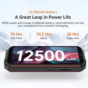 Teléfono Inteligente Resistente <span class=keywords><strong>Oukitel</strong></span> <span class=keywords><strong>WP18</strong></span> Versión Global, 5.93 Pulgadas, 4G+32G, <span class=keywords><strong>12500mAh</strong></span>, Android 11, Teléfono Móvil HelioA22, Teléfono Celular de Cuatro Núcleos y 13MP - Product Image 3
