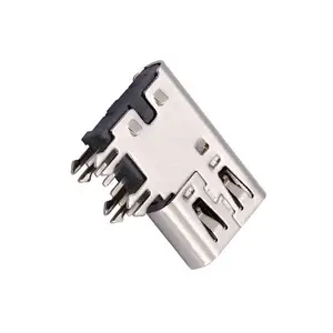 Manufacturer-Provided USB 3.0 Side Socket TYPE-C Female Socket With 4 Pins USB Connector