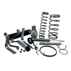 Ressort de porte de garage en spirale à double tension à compression personnalisée avec clip et goupille pour diverses applications - Product Image 1