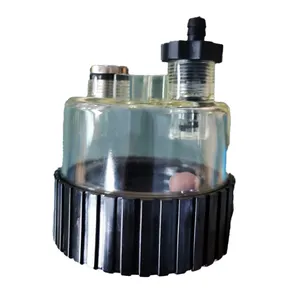 Filter pemisah air bahan bakar kualitas tinggi 1R-0770 326-1644 cup mangkuk bening