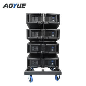 Enceintes colonne H-20A légères pour extérieur, 10 pouces, sur chariot, amplifiées, pour scène - Product Image 4