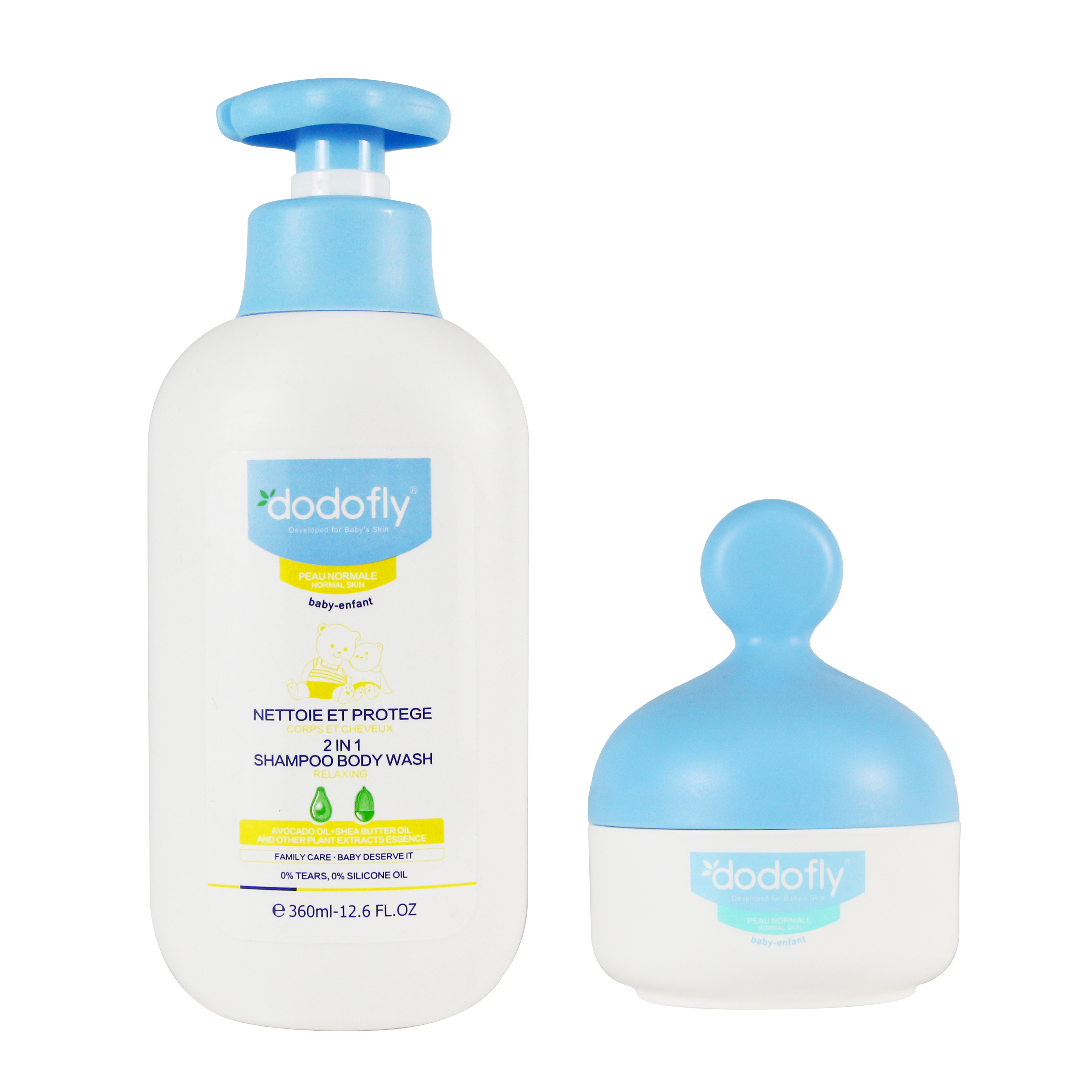 Пользовательский ярлык ребенка 2 в 1 гель для душа 360 мл анти-потрескавшуюся кожу Органический Уход за все детский шампунь гель для душа