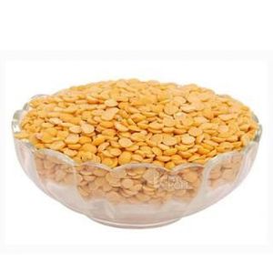 ชามแก้วใสบรรจุถั่วลันเตาสีเหลือง - Product Image 2