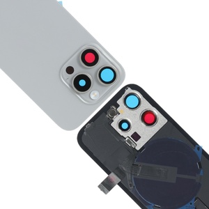 Coques de remplacement pour téléphones portables iPhone 15 14 13 12 11, vitre arrière NFC pour accessoires iPhone - Product Image 4