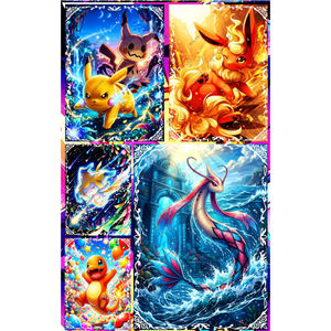 MS Pokemoned Time and Space Legend A6 Card 3.0 Mega Evolution Eif Baby Mewtwo Trainer Cajas Sorpresa Juego de Cartas Coleccionables - Product Image 2