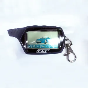 FLT B9钥匙扣钥匙链液晶遥控器适用于Starline Twage B9双向汽车报警系统