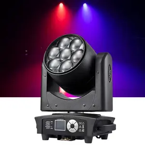 Mismo Canal, Misma <span class=keywords><strong>Biblioteca</strong></span> que Clay Paky Mini Bee Eye, Cabeza Móvil LED Profesional de 7x40w, Control de Píxeles, Mezcla de Colores CMY CTO - Product Image 2