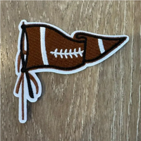 Patchs de football américain thermocollants personnalisés en gros, broderie à paillettes et sequins pour vêtements, t-shirts, sacs, chapeaux et casquettes