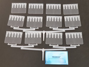 REDECO Tubos de PCR de Plástico Estériles Desechables Moldeados a Medida, Piezas de Sellado Industrial de Precisión Blancas, Fabricación OEM ODM, Hecho en Hanói - Product Image 1