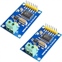 Module de bus CAN MCP2515 avec émetteur-récepteur CAN TJA1050, module de communication SPI, module de contrôle CAN avec code d'exemple pour MCU 51