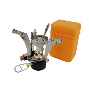 Réchaud de camping portable Réchaud à <span class=keywords><strong>gaz</strong></span> résistant au vent Idéal pour la randonnée en plein air Compatible avec la <span class=keywords><strong>bouteille</strong></span> de <span class=keywords><strong>gaz</strong></span> <span class=keywords><strong>propane</strong></span> - Product Image 1