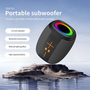 Loa siêu trầm mini không dây LED RGB chất lượng cao, sử dụng ngoài trời, sản xuất tại Trung Quốc - Product Image 2